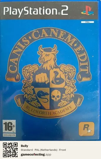 Bully PlayStation 2, Netherlands box front