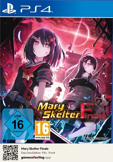 Mary Skelter Finale PlayStation 4, PAL box front