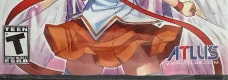 Arcana Heart, the ESRB box on its front