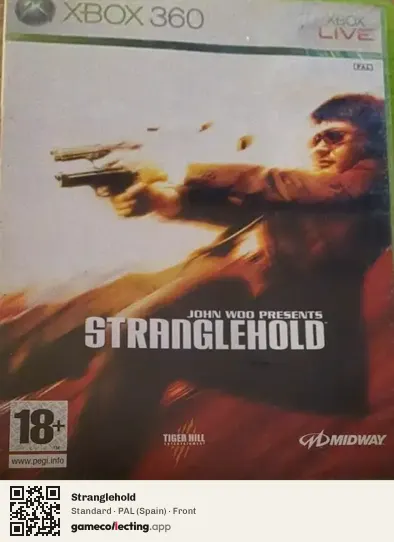 Stranglehold Xbox 360, Spain box front