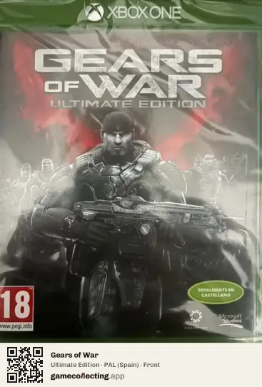Gears of War Xbox One, Spain box front