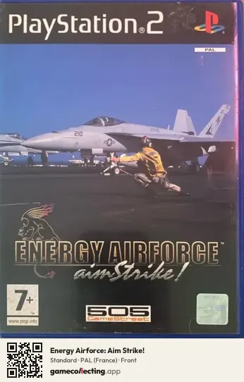 Energy Airforce: Aim Strike! PlayStation 2, France box front