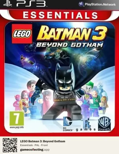 LEGO Batman 3: Beyond Gotham PlayStation 3, PAL box front