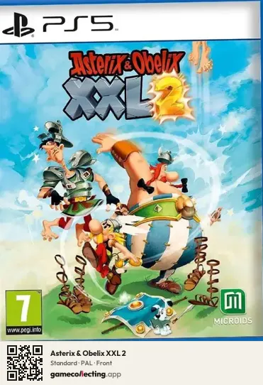Asterix & Obelix XXL 2 PlayStation 5, PAL box front
