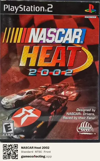 NASCAR Heat 2002 PlayStation 2, NTSC box front