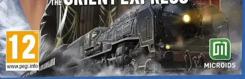 Agatha Christie: Murder on the Orient Express, the PEGI square on its front