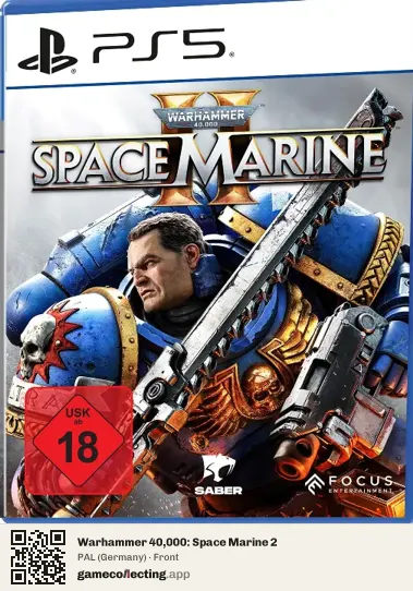 Warhammer 40,000: Space Marine 2 PlayStation 5, Germany box front