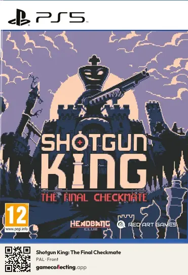 Shotgun King: The Final Checkmate PlayStation 5, PAL box front