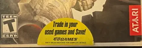 Transformers (2004), the ESRB box on its front