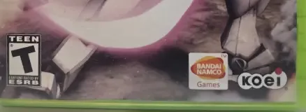 Dynasty Warriors: Gundam, the ESRB box on its front