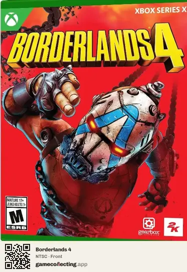 Borderlands 4 Xbox Series X, NTSC box front