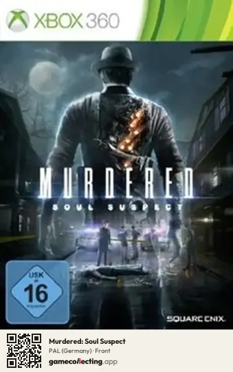 Murdered: Soul Suspect Xbox 360, Germany box front