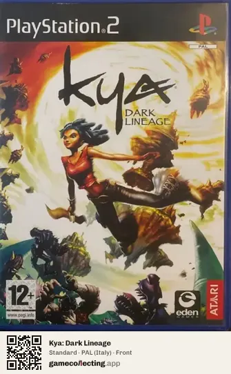 Kya: Dark Lineage PlayStation 2, Italy box front
