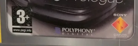 Gran Turismo 5: Prologue, the PEGI square on its front