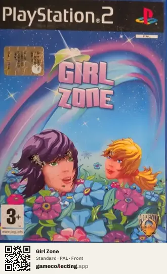 Girl Zone PlayStation 2, PAL box front