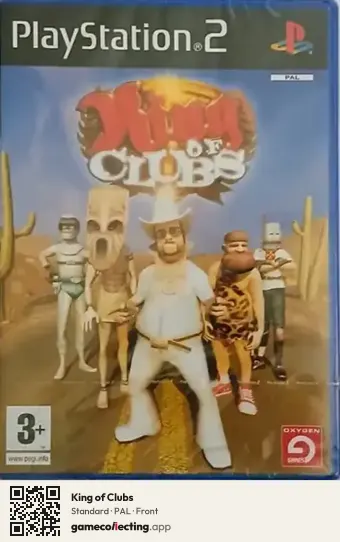 King of Clubs PlayStation 2, PAL box front