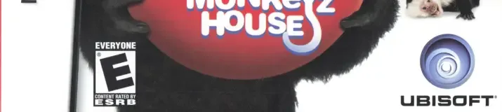 Petz Monkeyz House, the ESRB box on its front