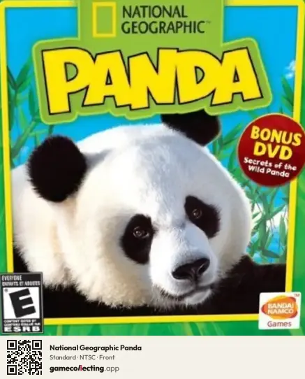 National Geographic Panda Nintendo DS, NTSC box front