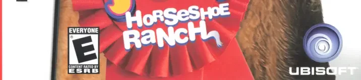 Petz Horseshoe Ranch, the ESRB box on its front