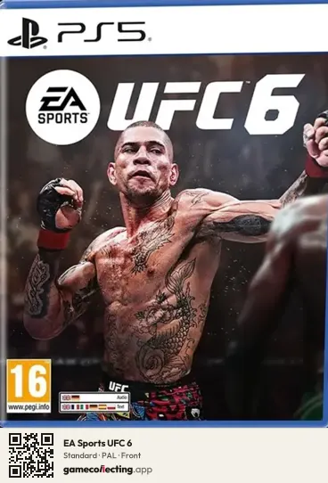 EA Sports UFC 6 PlayStation 5, PAL box front