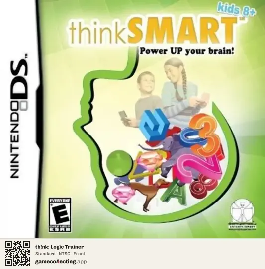 th!nk: Logic Trainer Nintendo DS, NTSC box front