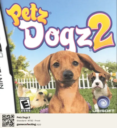 Petz Dogz 2 Nintendo DS, NTSC box front