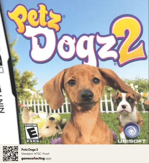 Petz Dogz 2 Nintendo DS, NTSC box front