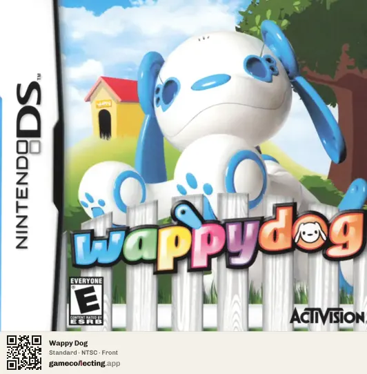 Wappy Dog Nintendo DS, NTSC box front