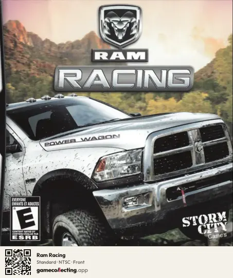 Ram Racing Nintendo DS, NTSC box front