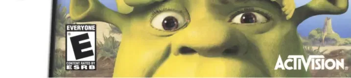 Shrek: Ogres & Dronkeys, the ESRB box on its front