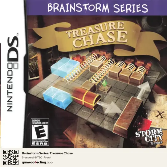 Brainstorm Series: Treasure Chase Nintendo DS, NTSC box front