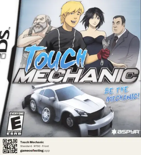 Touch Mechanic Nintendo DS, NTSC box front