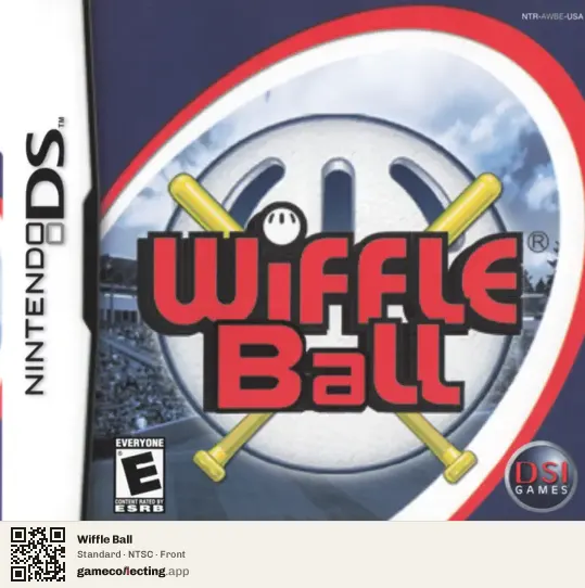 Wiffle Ball Nintendo DS, NTSC box front