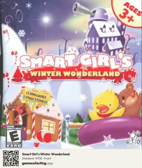 Smart Girl's Winter Wonderland Nintendo DS, NTSC box front
