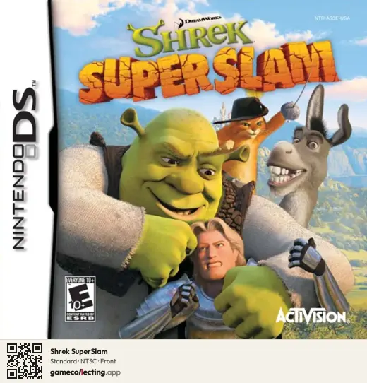 Shrek SuperSlam Nintendo DS, NTSC box front