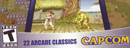 Capcom Classics Collection, the ESRB box on its front