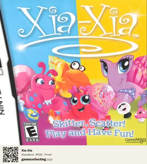 Xia-Xia Nintendo DS, NTSC box front