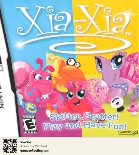 Xia-Xia Nintendo DS, NTSC box front