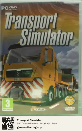 Transport Simulator Computer, Italy box front
