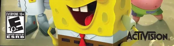 SpongeBob SquarePants: Plankton's Robotic Revenge, the ESRB box on its front
