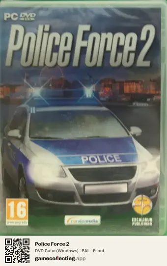 Police Force 2 Computer, PAL box front
