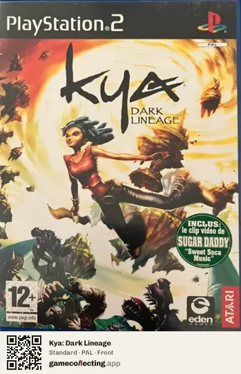 Kya: Dark Lineage PlayStation 2, PAL box front