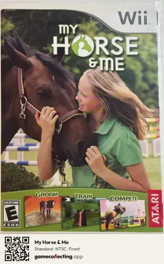 My Horse & Me Nintendo Wii, NTSC box front