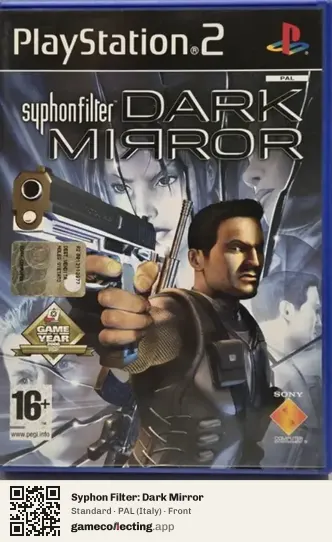 Syphon Filter: Dark Mirror PlayStation 2, Italy box front