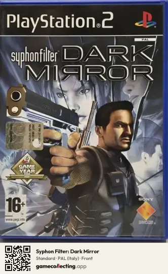 Syphon Filter: Dark Mirror PlayStation 2, Italy box front