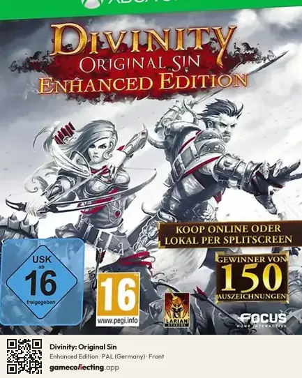 Divinity: Original Sin Xbox One, Germany box front