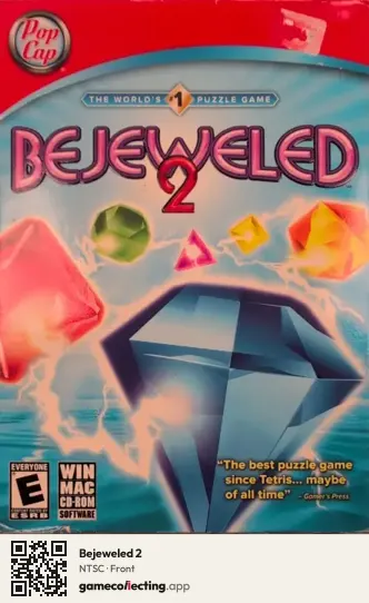 Bejeweled 2 Computer, NTSC box front