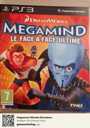 Megamind: Ultimate Showdown PlayStation 3, France box front