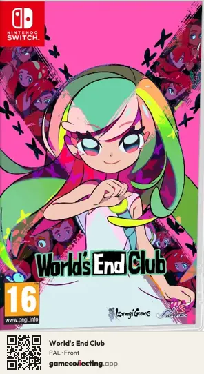 World's End Club Nintendo Switch, PAL box front