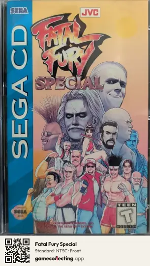 Fatal Fury Special Sega Mega-CD / Sega CD, NTSC box front